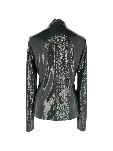 Lung top Galvan London negru