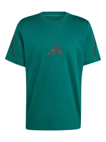Hanorac Adidas cu autograf alergare evazat verde