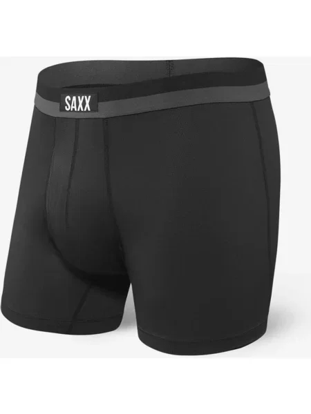 Bokserki SAXX Sport Mesh w kolorze czarnym XS czarne