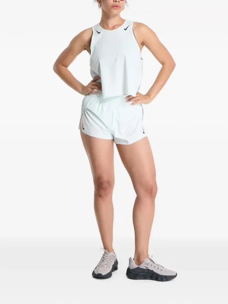 Φλοράλ περικομμένο πουκάμισο Nike από ζέρσεϋ πράσινο