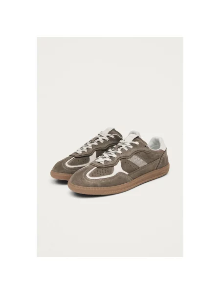 Sneakersy Alohas skórzane brązowe