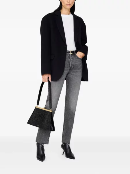 Căciulă Anine Bing cu imagine cu model leopard gri