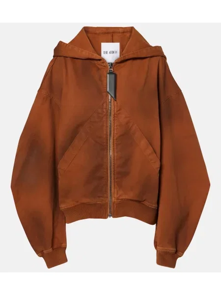 Hanorac cu glugă The Attico maro