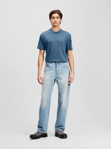 KARL LAGERFELD JEANS Kavbojke svetlo modra
