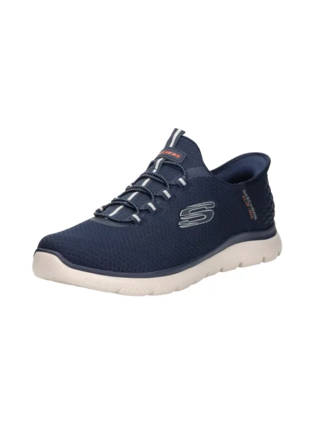 Sneakersy Skechers niebieskie