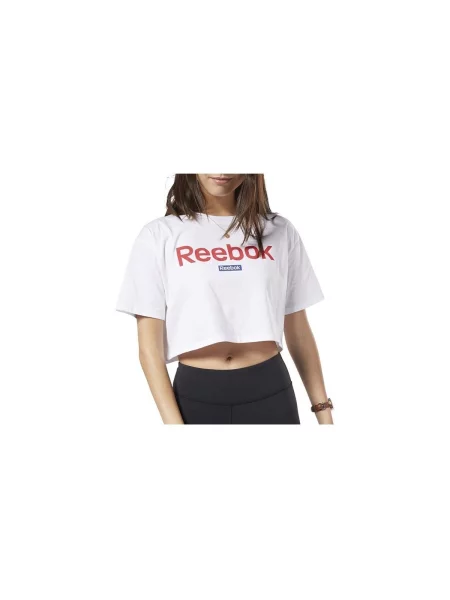 Majica Reebok Sport ošišan bijela