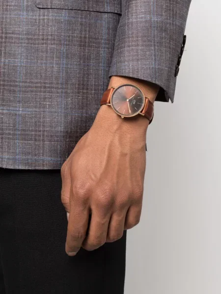 Klasikinės laikrodžiai Daniel Wellington ruda
