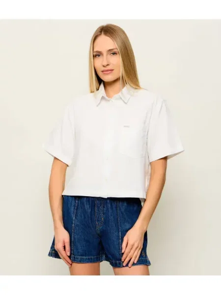 Guess Jeans De blugi cămașă alb