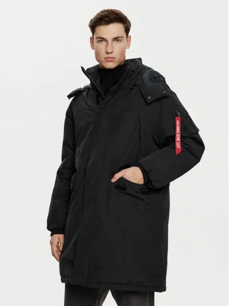 Alpha Industries Parka čierna