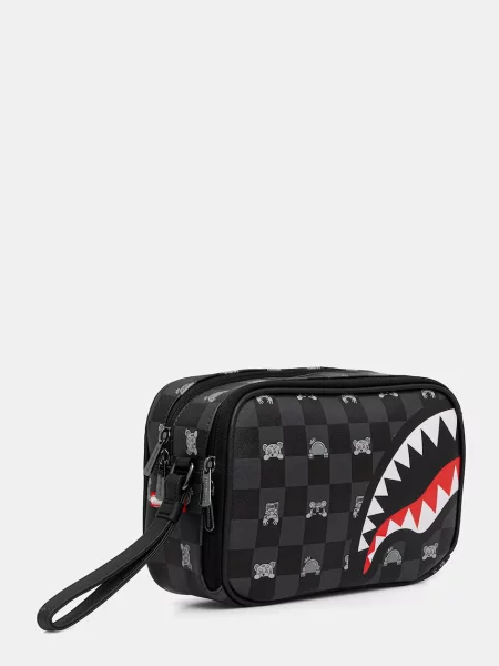 Pungă cosmetică Sprayground negru
