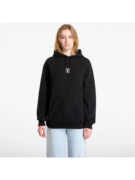 Mikina New Era MLB Nos Le Midi Hoodie New York Yankees UNISEX Black M černá