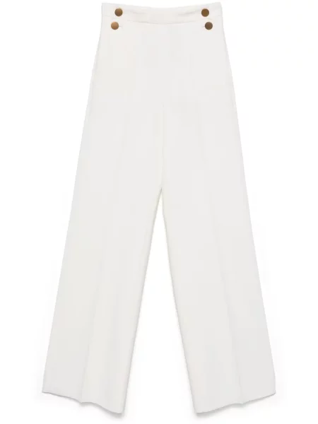 Pantaloni Max Mara alb