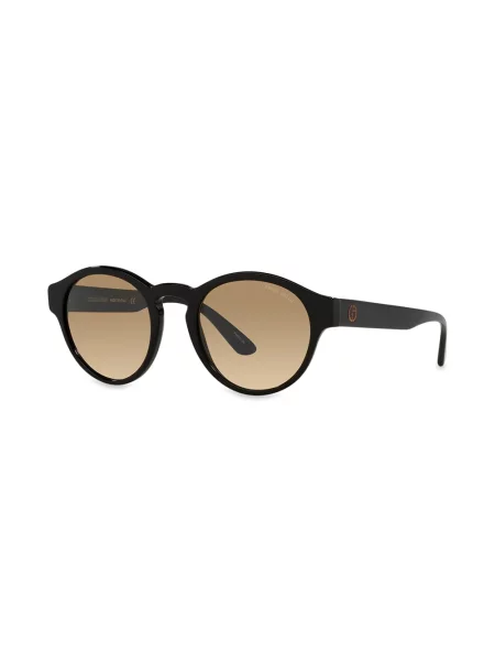 Okulary przeciwsłoneczne Giorgio Armani brązowe