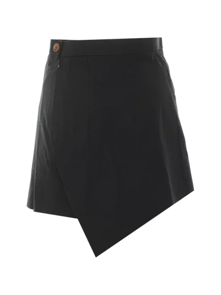 Fusta mini Vivienne Westwood asimetrică negru
