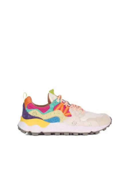 Sneakersy Flower Mountain zamszowe w kwiatki