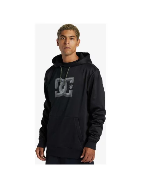 Bluza z kapturem DC Shoes Snowstar w kolorze czarnym ciemnoszarym S czarna