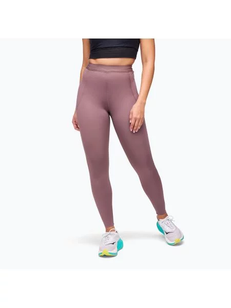 Legginsy do biegania HOKA Novafly Run smokey quartz