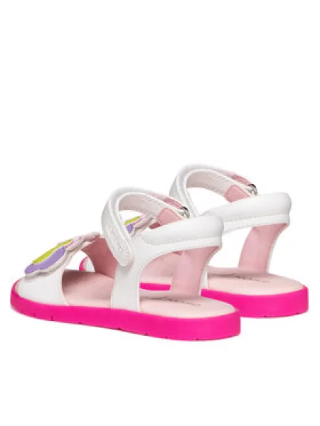 Basutės Geox J Sandal Joyfoot Gir D balta