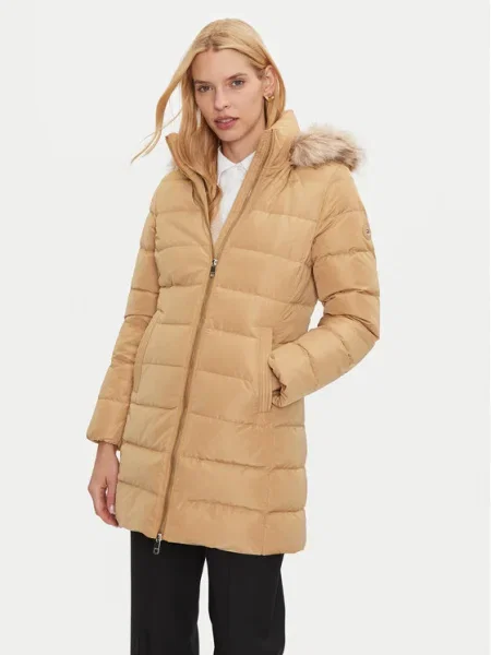 Tommy Hilfiger Palton de iarnă Heritage bej