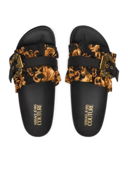 Versace Jeans Couture Natikači črna