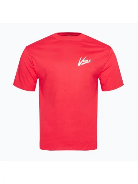 Tričko Vans Dettori Loose Fit racing red/ marshmallow červené