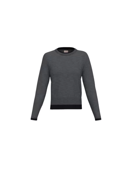 Dzianinowy sweter Marella szary