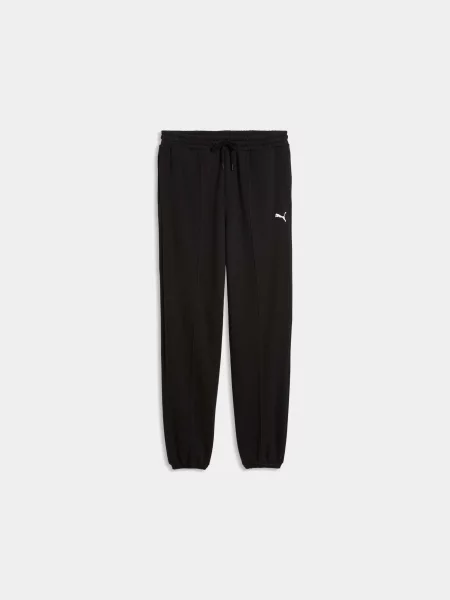 Спортивні штани PUMA Ess Relaxed Sweatpants Tr Cl комбінований верх чорний