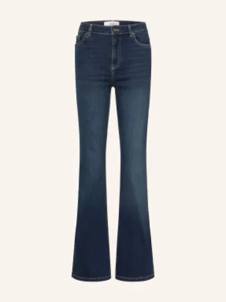 Ba&Sh Bootcut Džíny Aommie blue raw modré
