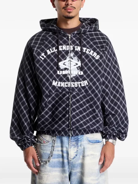 Hanorac cu glugă Umbro negru