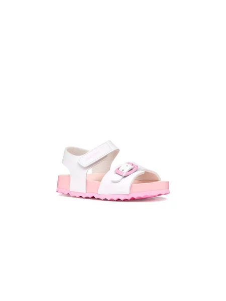 Szandál Geox B Sandal Chalki Girl S fehér