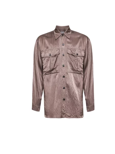 Koszula Dries Van Noten casual różowa
