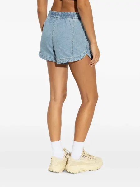 Geacă cămașă Nike cu glugă cu autograf de catifea cord albastru