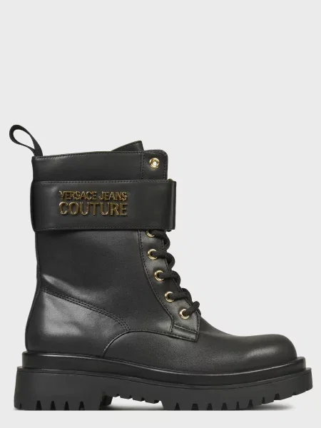 Ботинки Versace Jeans Couture черные