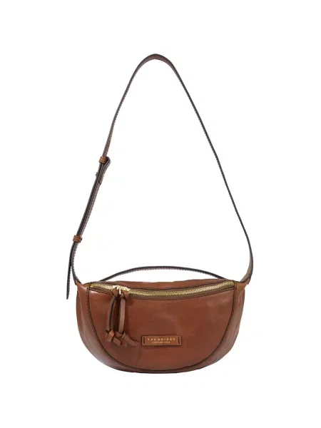 Geanta crossbody The Bridge din piele maro