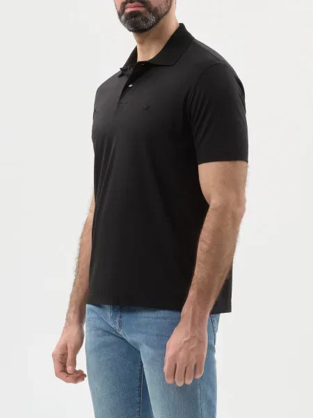Поло Emporio Armani чорне