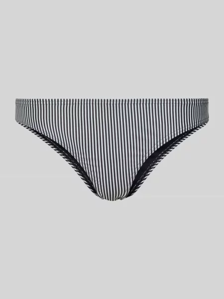 Figi bikini ze wzorem na całej powierzchni model ‘BAOMI’ Pieces czarne