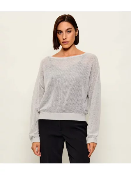 Patrizia Pepe Pulover | Relaxed fit gri