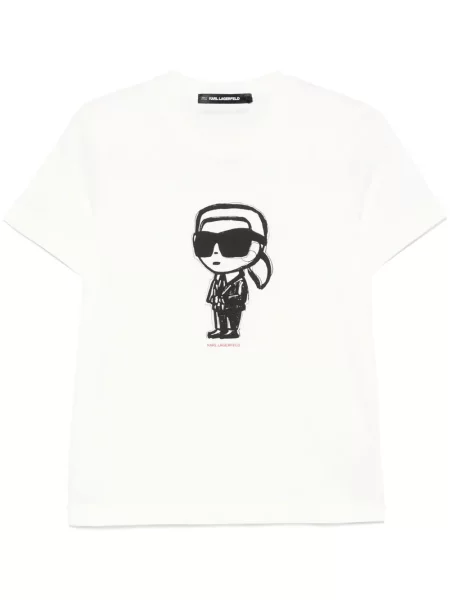 Tričko Karl Lagerfeld biela