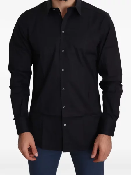 Lung cămașă Dolce & Gabbana negru
