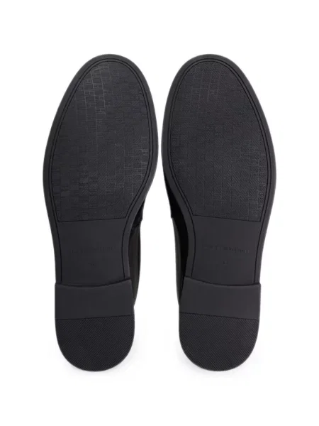 Pantofi loafer Tommy Hilfiger din piele negru