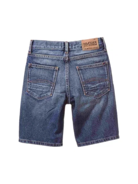 Pantaloni copii Tommy Hilfiger albastru
