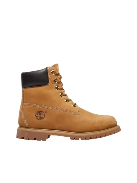 Botki Timberland skórzane brązowe