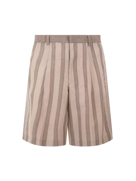 Szorty Giorgio Armani casual beżowe