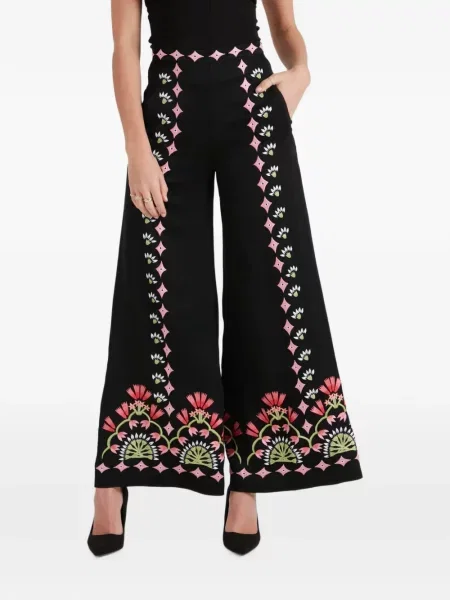 Pantaloni palazzo Temperley London negru