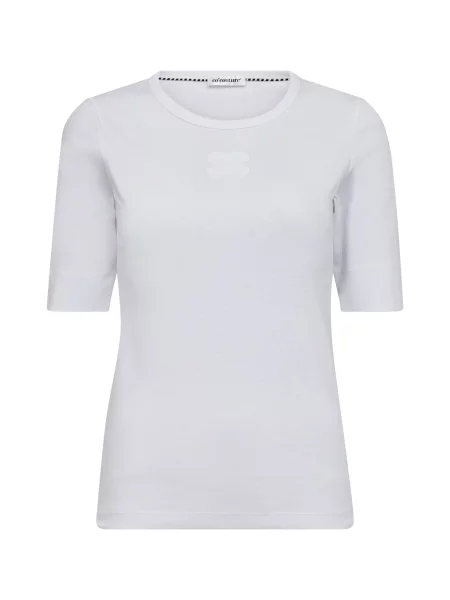 Co'couture Tricou Granny' alb