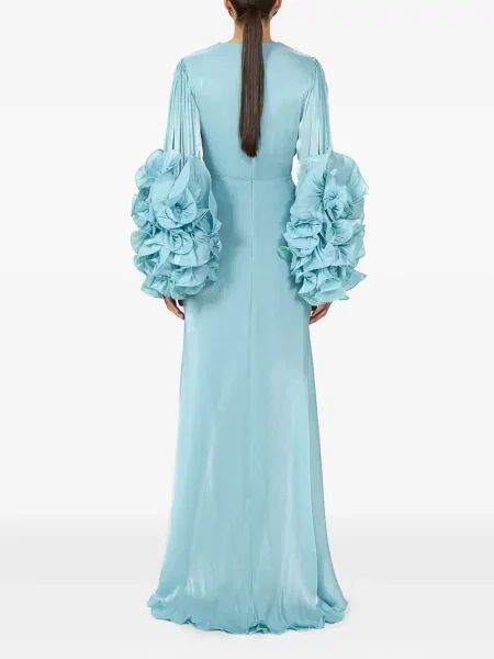 Rochie maxi Costarellos de costum albastru