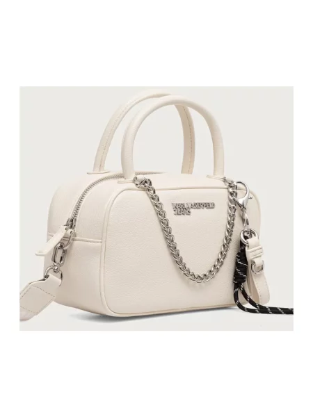 Karl Lagerfeld Jeans torebka crossbody beżowa