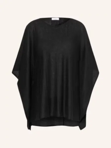 Darling Harbour Ponczo schwarz czarne