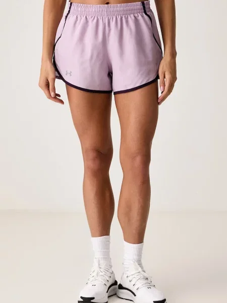 Under Armour športové šortky dámske Fly By fialová