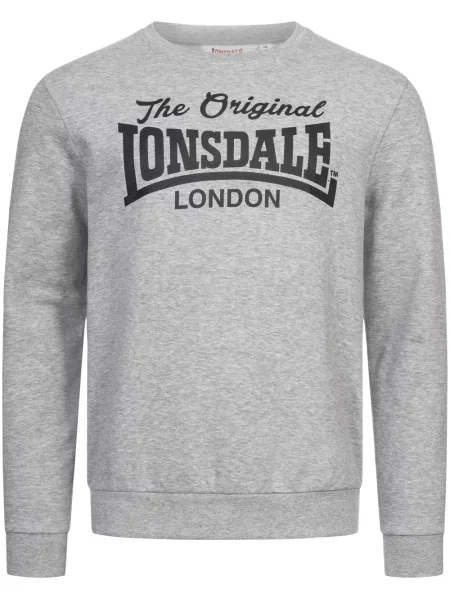 Пуловер Lonsdale сиво